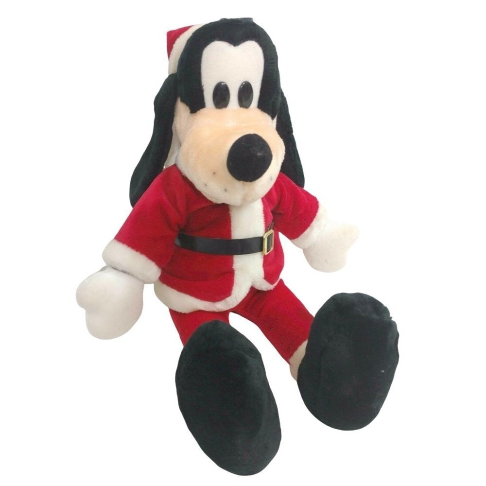 Goofy Santa Plush Stuffed Animal Walt Disney Company Vintage‎ 18 Inch